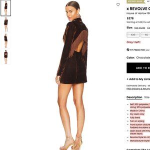 House of Harlow 1960 x REVOLVE Oriley Blazer Dress